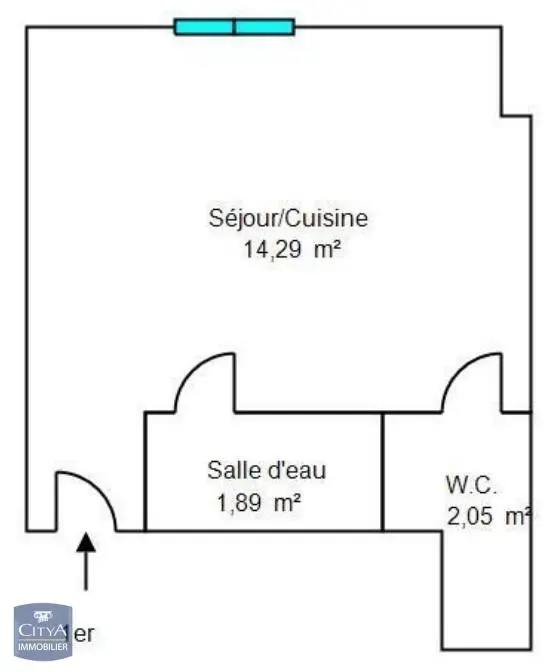 Photo 7 Appartement 1 pièce 18.23m²