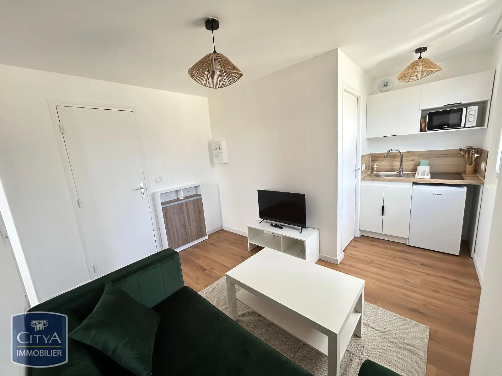 Photo 2 Appartement 1 pièce 19.62m²