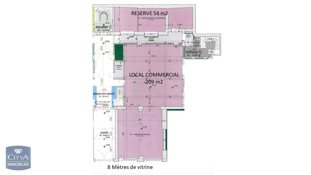 Photo 1 Local Commercial 203m²