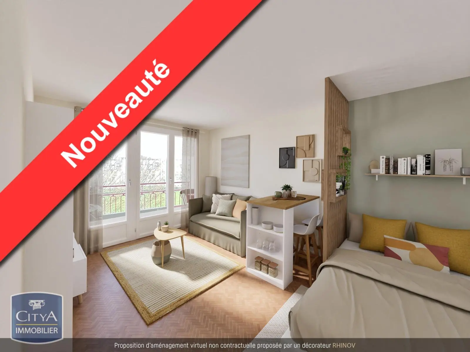 Photo 1 Appartement 1 pièce 33.6m²