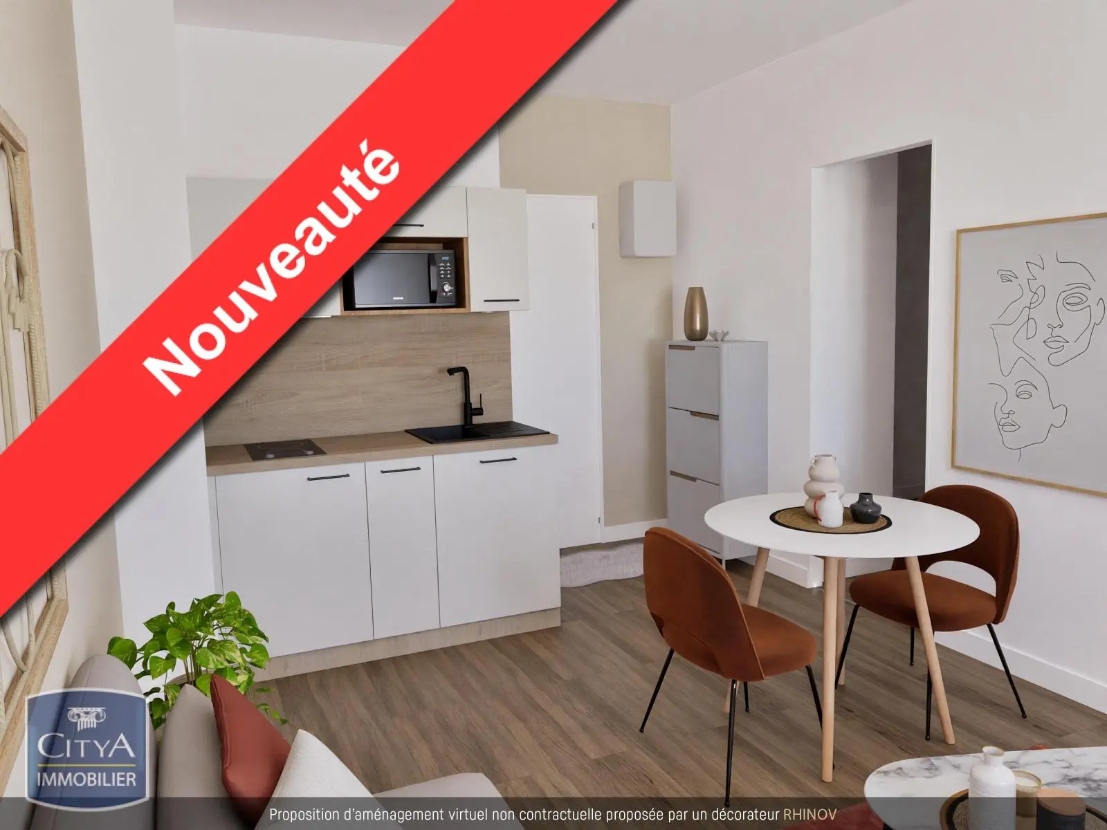 Photo 1 Appartement 1 pièce 17.24m²