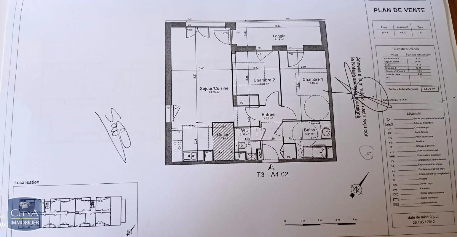 Photo 10 Appartement 3 pièces 64.09m²