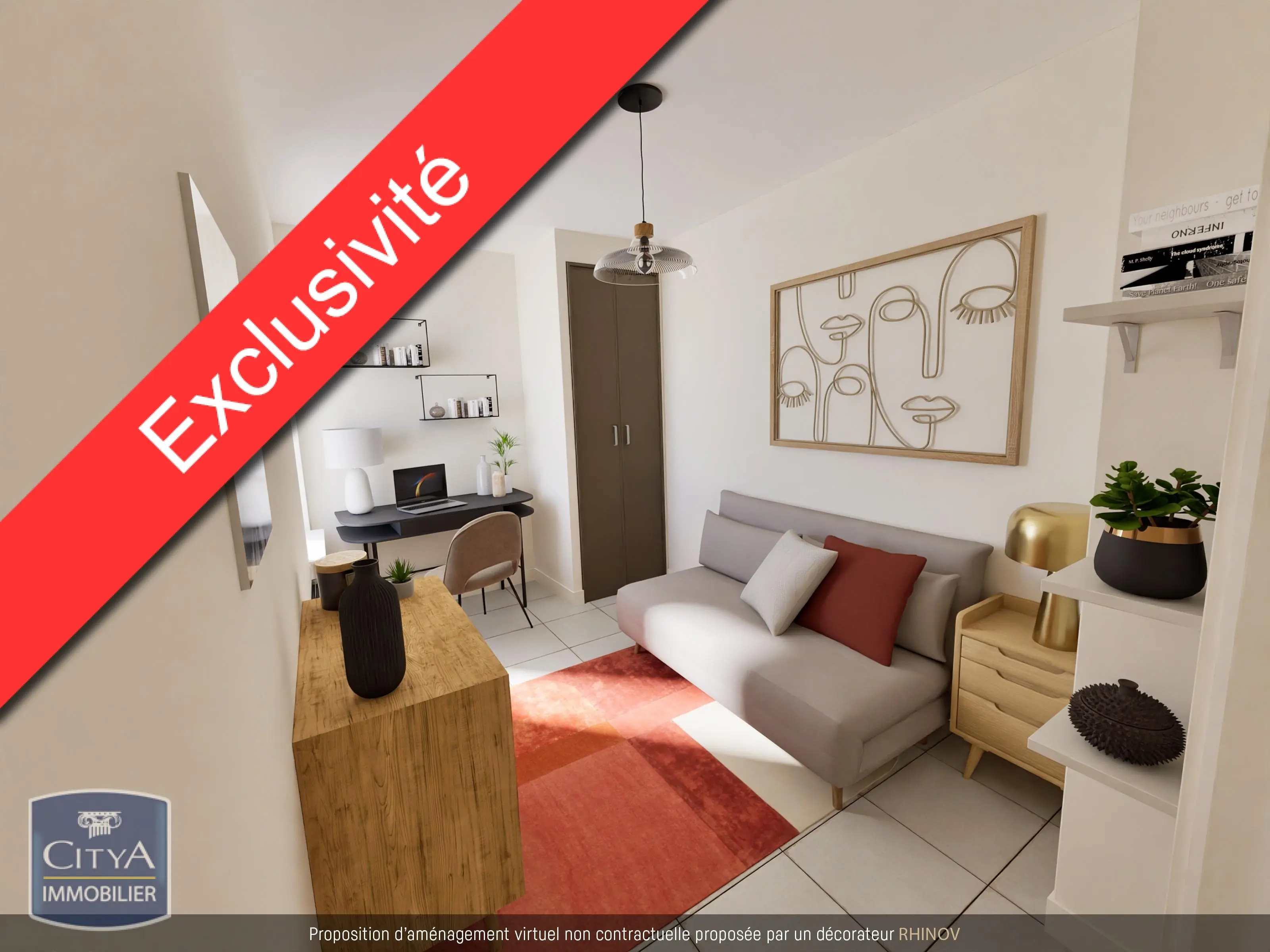 Photo 1 Appartement 1 pièce 13.34m²