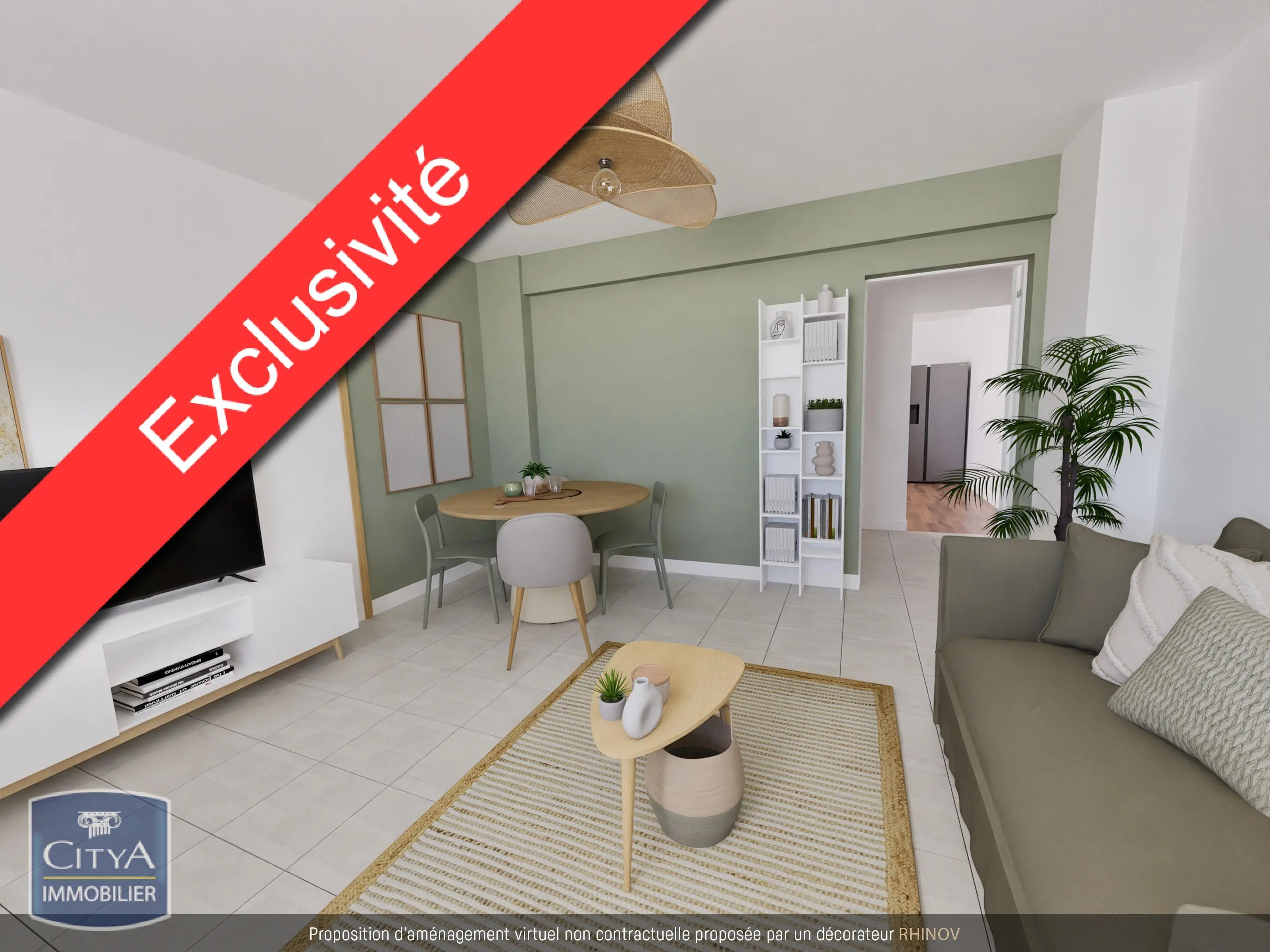 Photo 1 Appartement 3 pièces 58.21m²