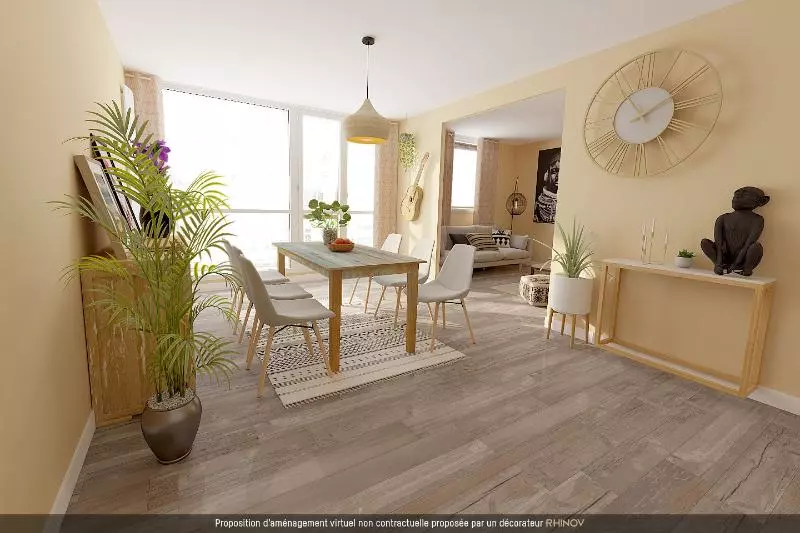 Illustration pour Appartement 5 pièces 95m² Photo Appartement 5 pièces 95m²