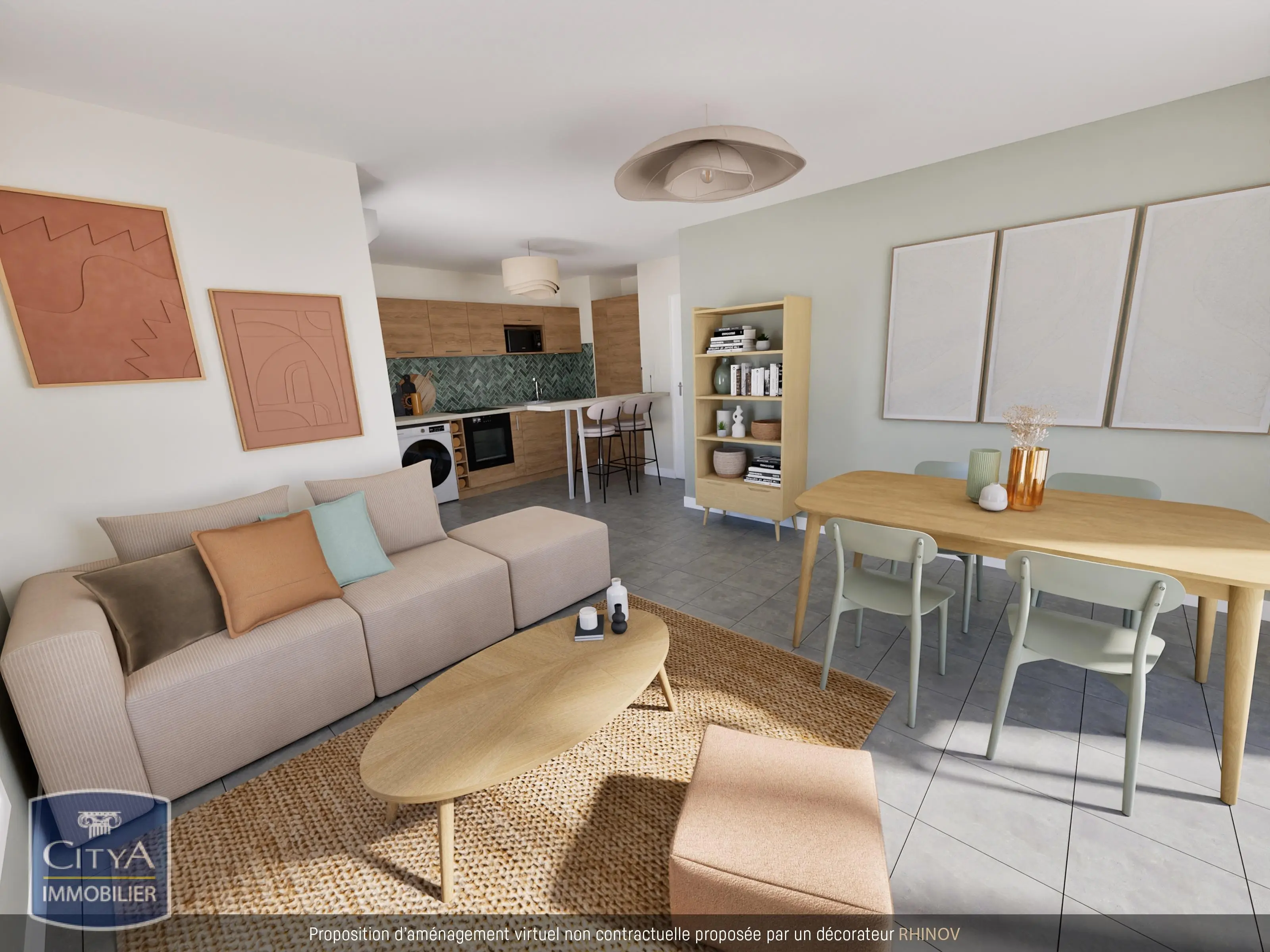 Photo 3 Appartement 3 pièces 63.16m²