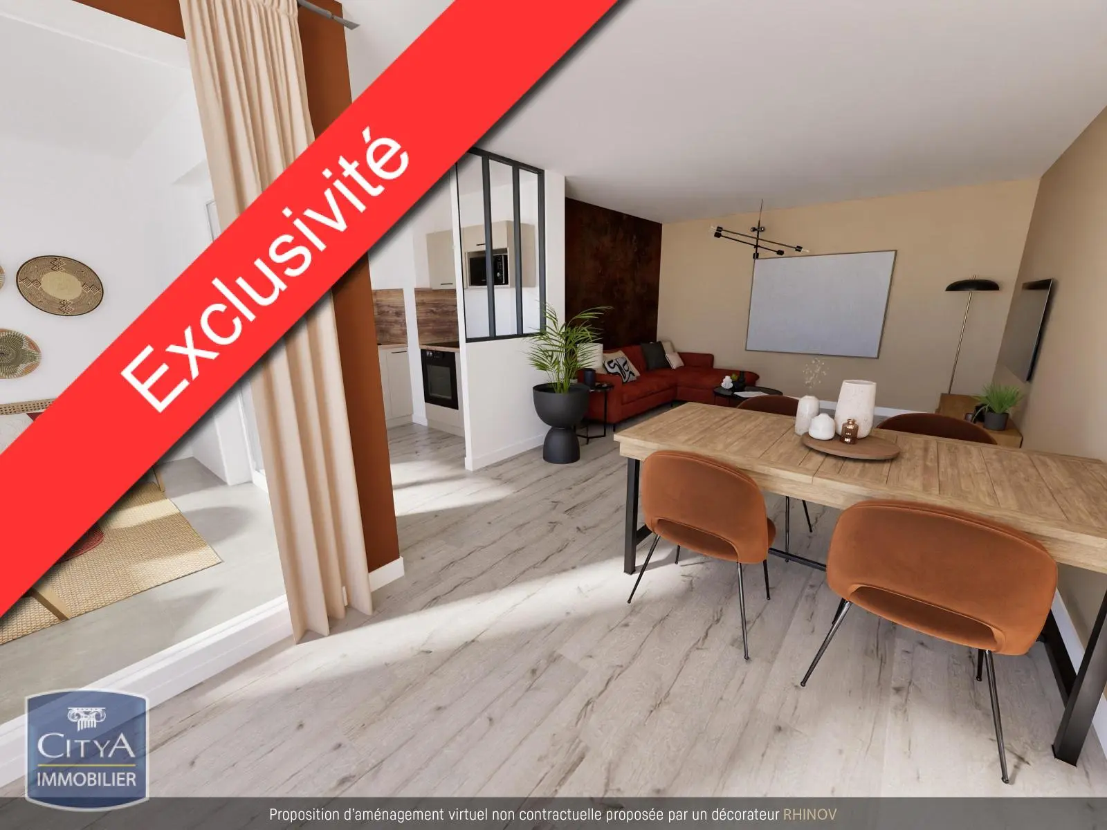 Photo 1 Appartement 3 pièces 65.47m²