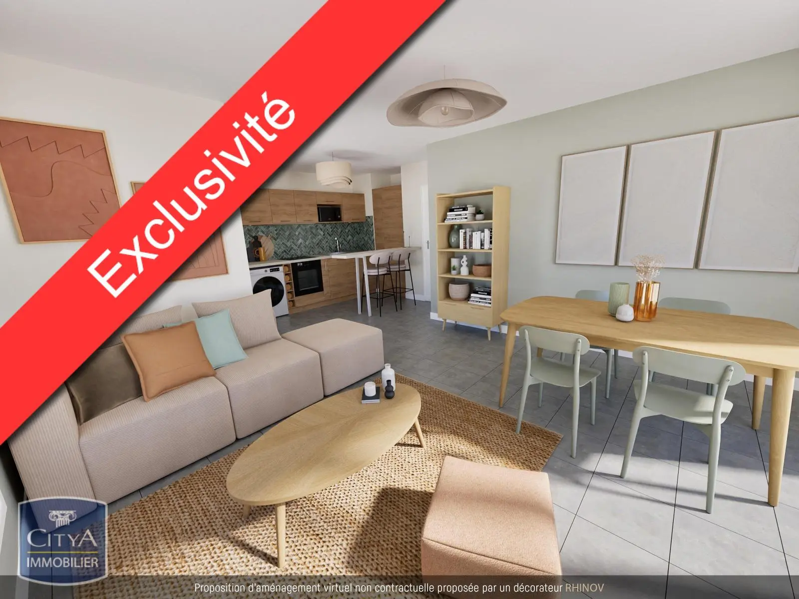 Photo 1 Appartement 3 pièces 63.16m²