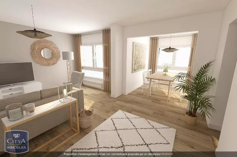 Illustration pour Appartement 4 pièces 84.04m² Photo Appartement 4 pièces 84.04m²