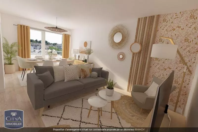 Illustration pour Appartement 2 pièces 36.9m² Photo Appartement 2 pièces 36.9m²
