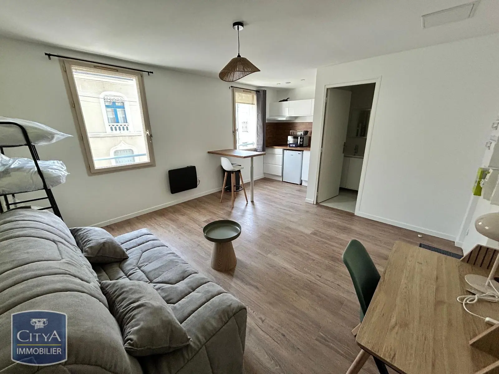 Photo 2 Appartement 1 pièce 20.77m²