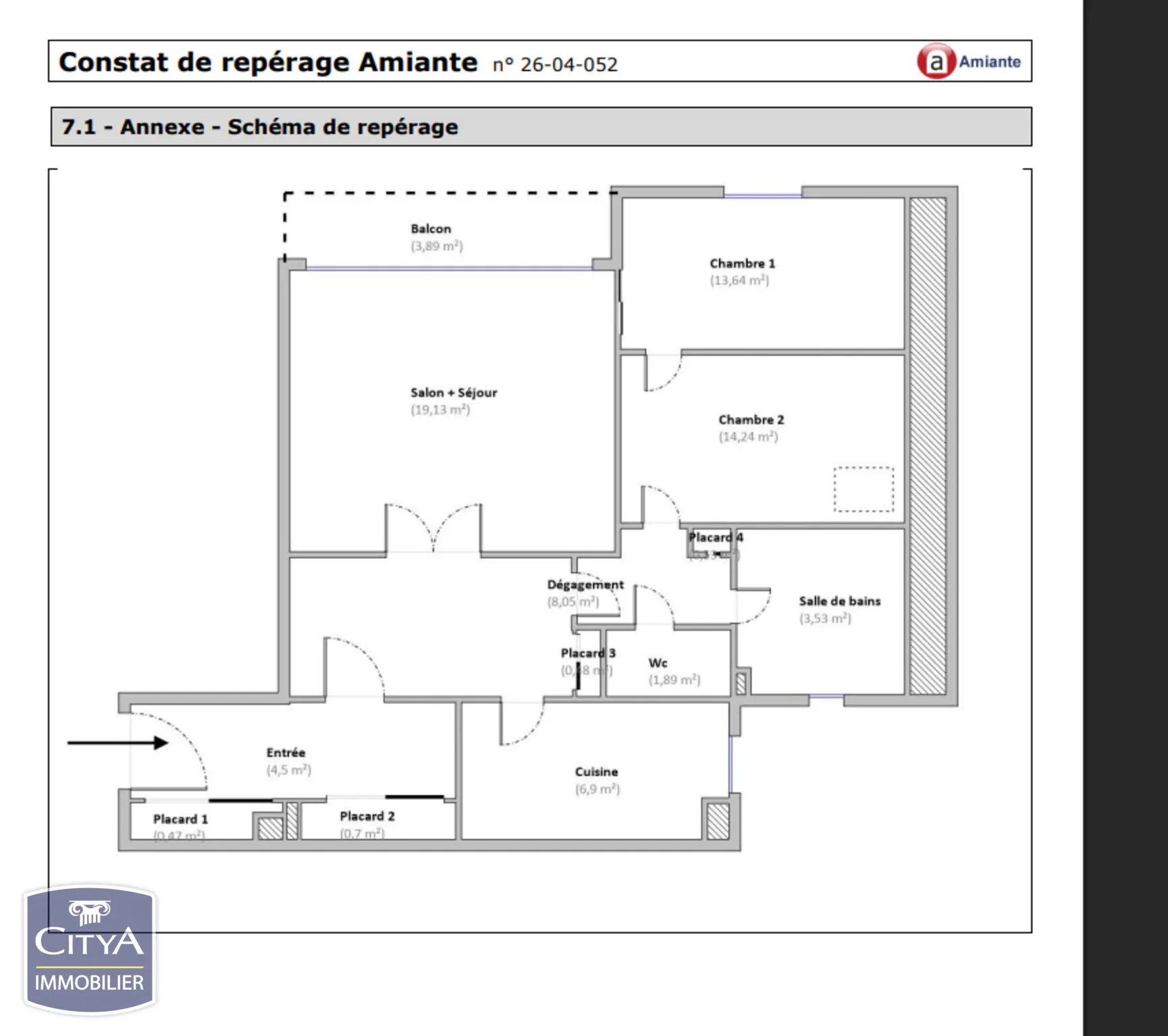 Photo 8 Appartement 3 pièces 74.07m²