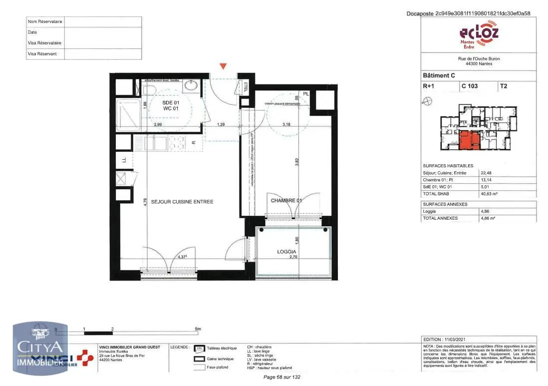 Photo 1 appartement Nantes
