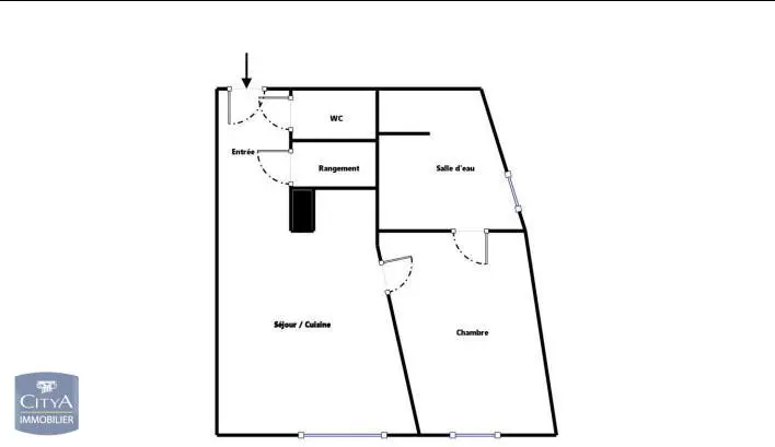 Photo 1 Appartement 2 pièces 44.14m²