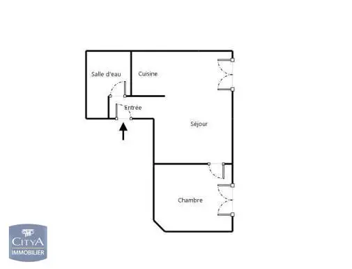 Photo 5 Appartement 2 pièces 32.73m²