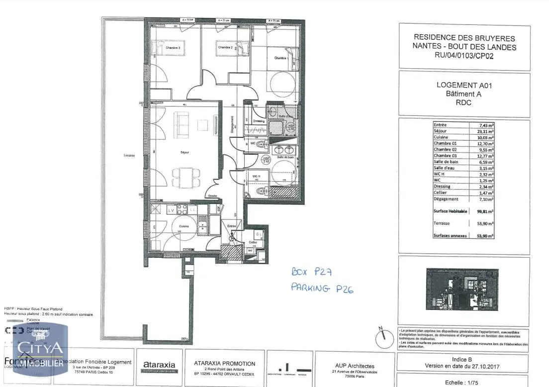 Photo 13 Appartement 4 pièces 99.56m²