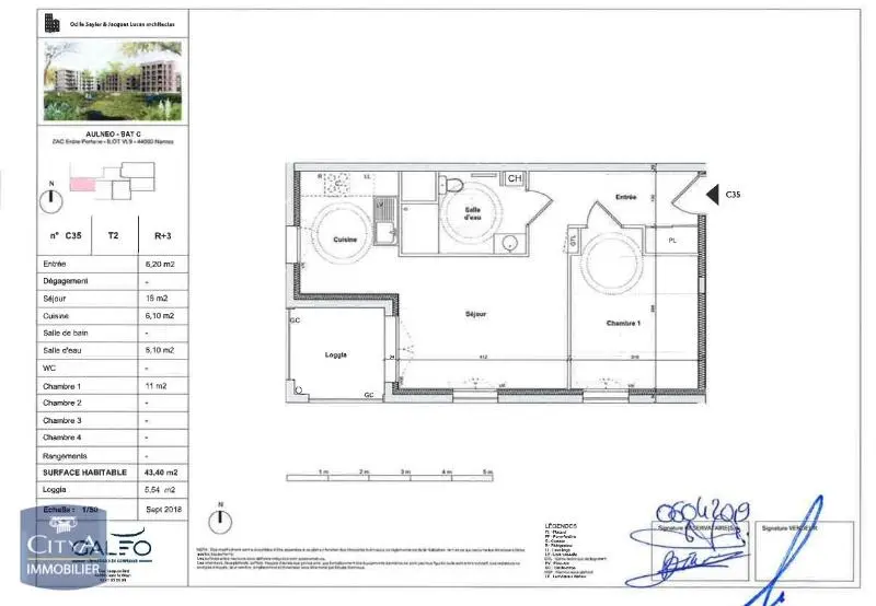 Photo 9 Appartement 2 pièces 43.75m²