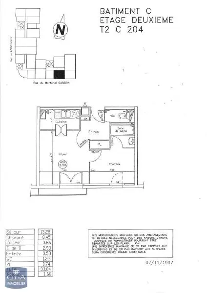 Photo 8 Appartement 1 pièce 34.11m²