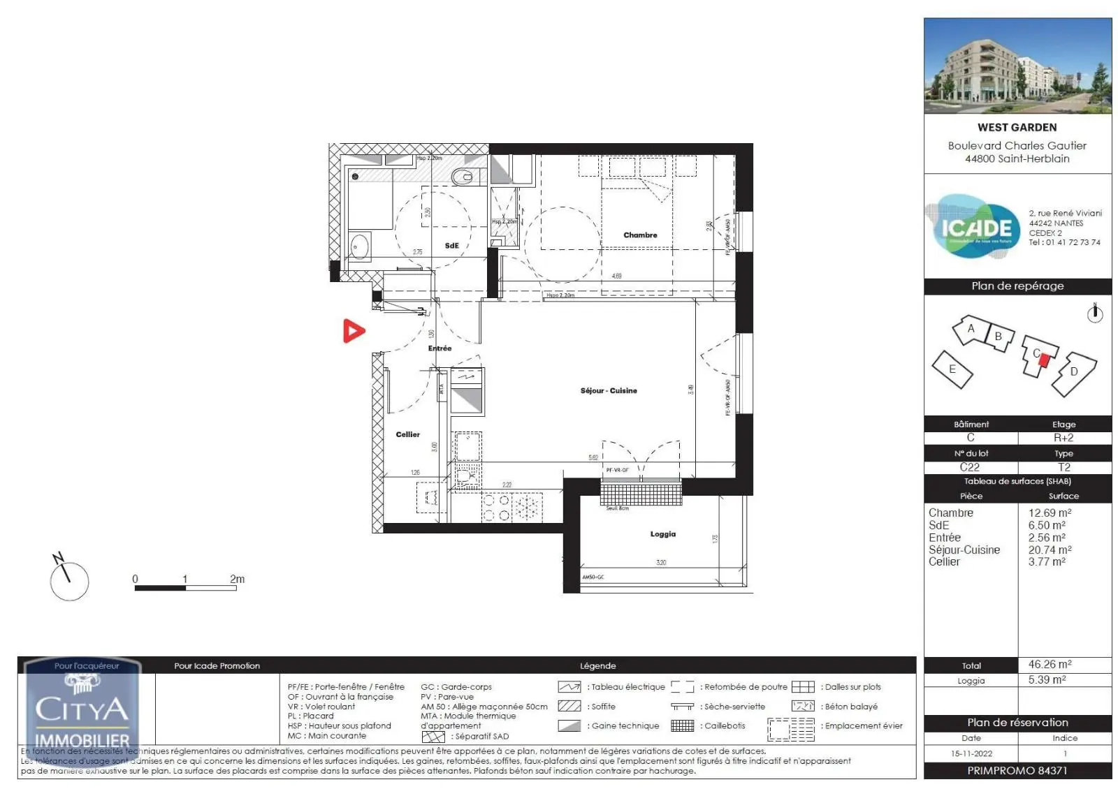 Photo 1 appartement Saint-Herblain
