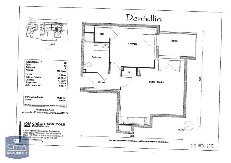 Photo 7 Appartement 2 pièces 45.88m²