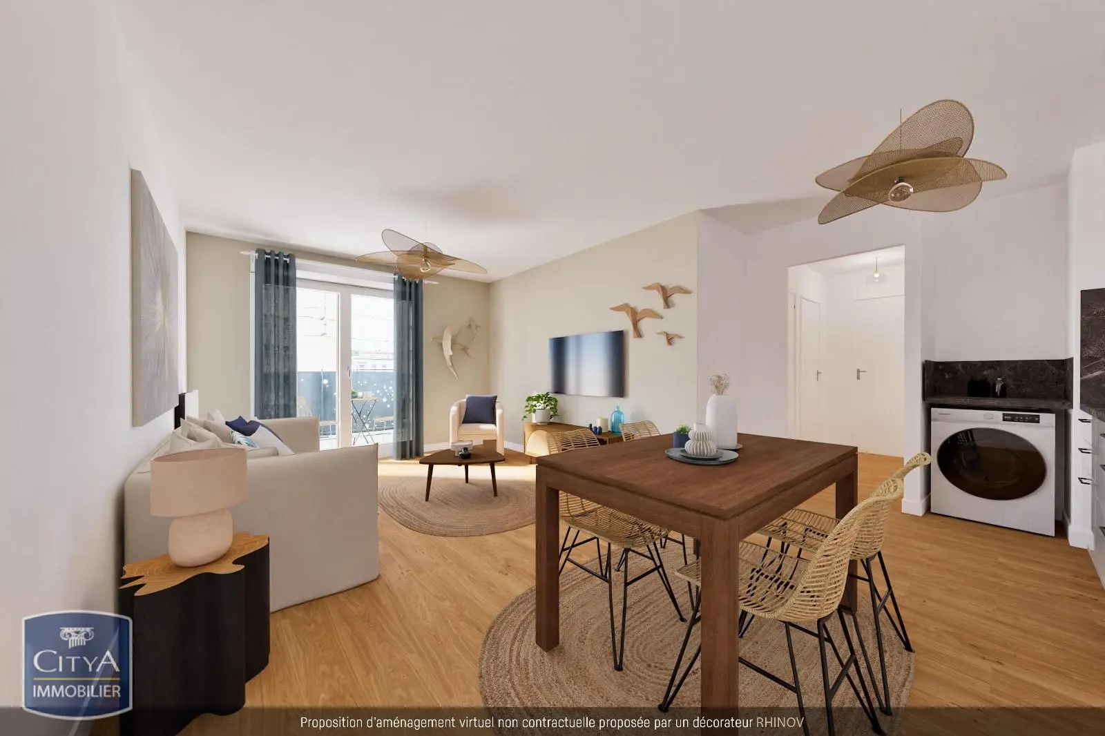 Photo 1 Appartement 3 pièces 56.84m²