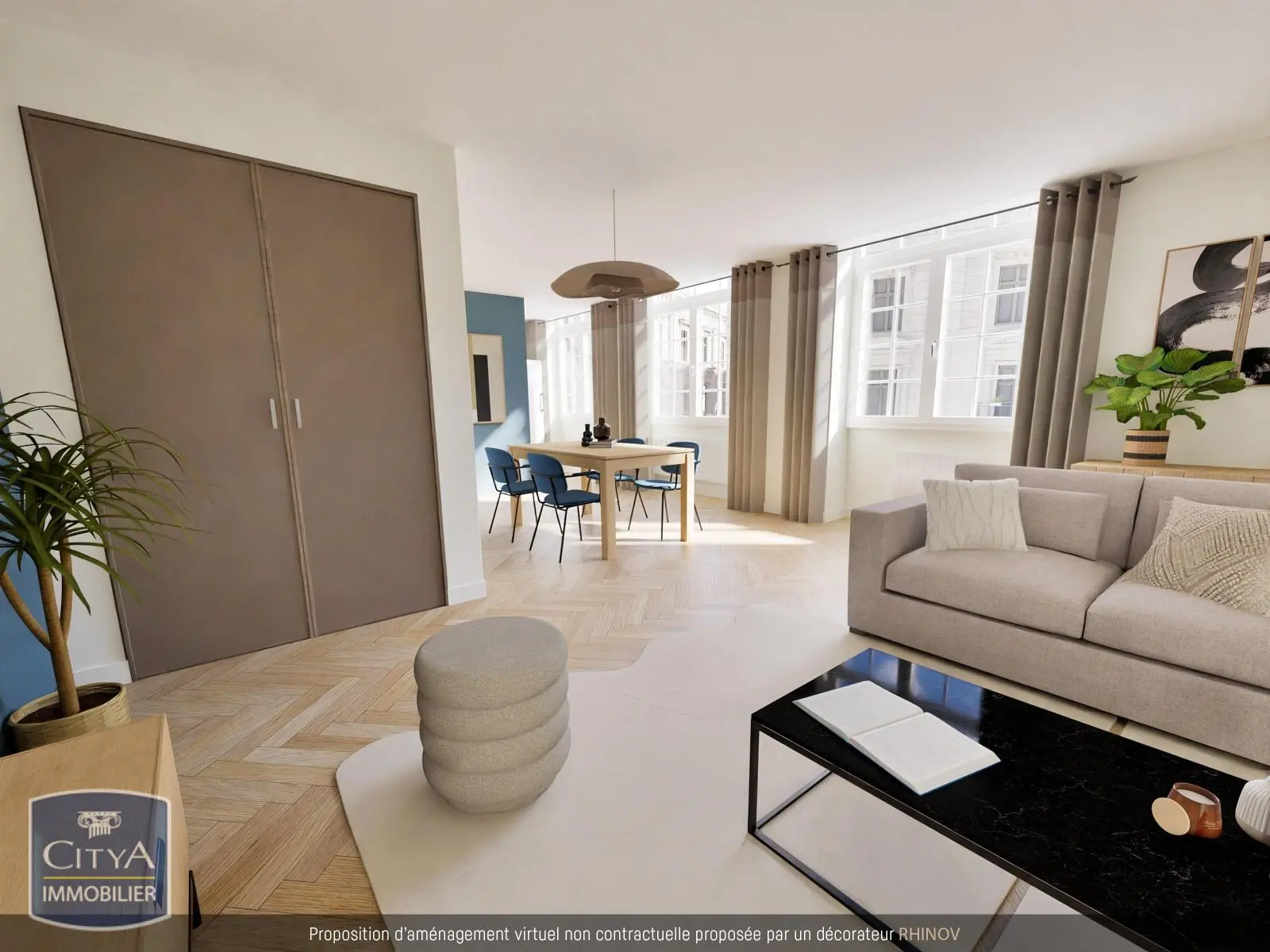 Photo 1 Appartement 1 pièce 36.46m²