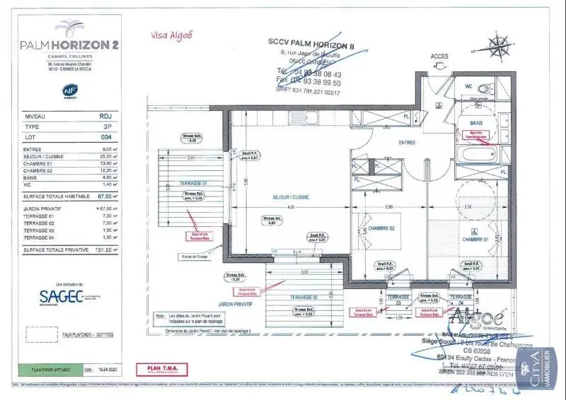 Photo 11 Appartement 3 pièces 67.96m²