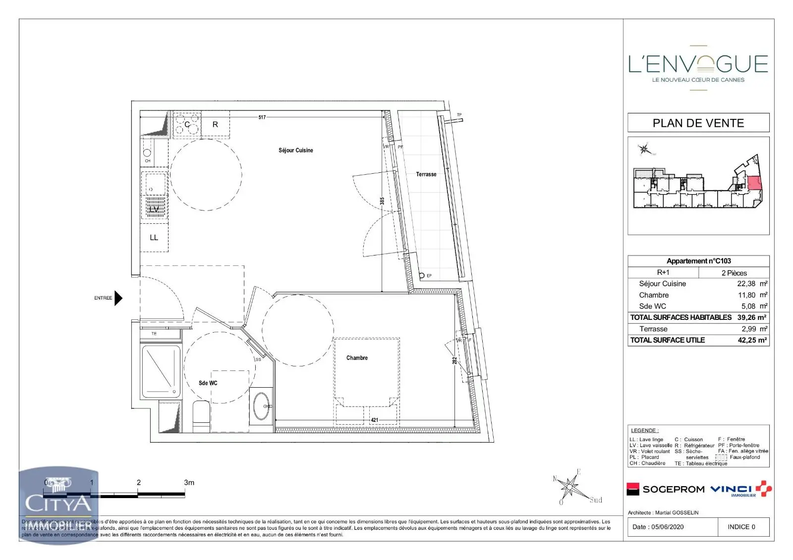 Photo 5 Appartement 2 pièces 39.26m²