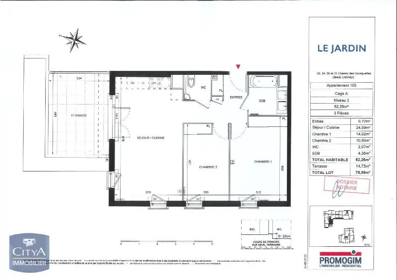 Photo 13 appartement Cannes