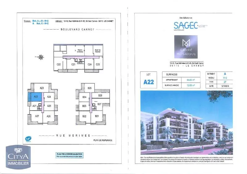Photo 4 Appartement 2 pièces 44.72m²
