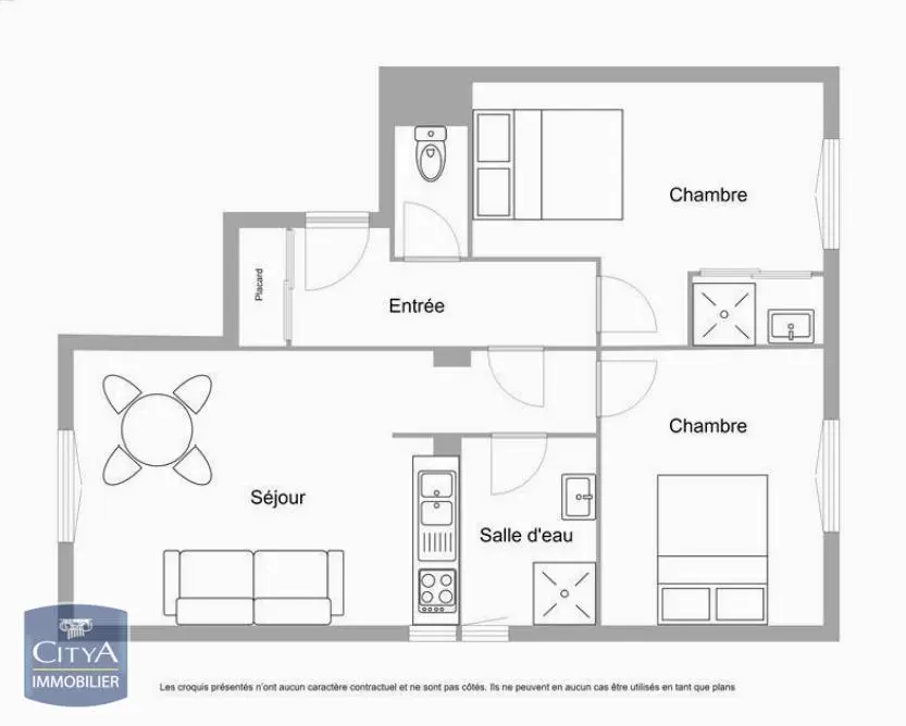 Photo 10 Appartement 3 pièces 57.14m²