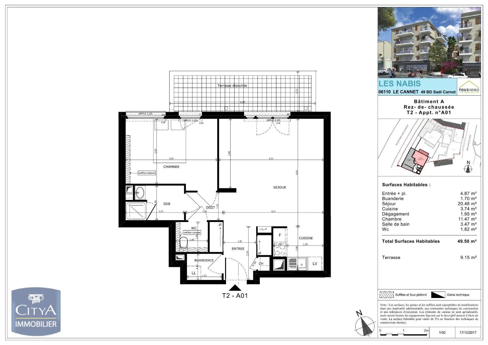 Photo 6 Appartement 2 pièces 49.27m²