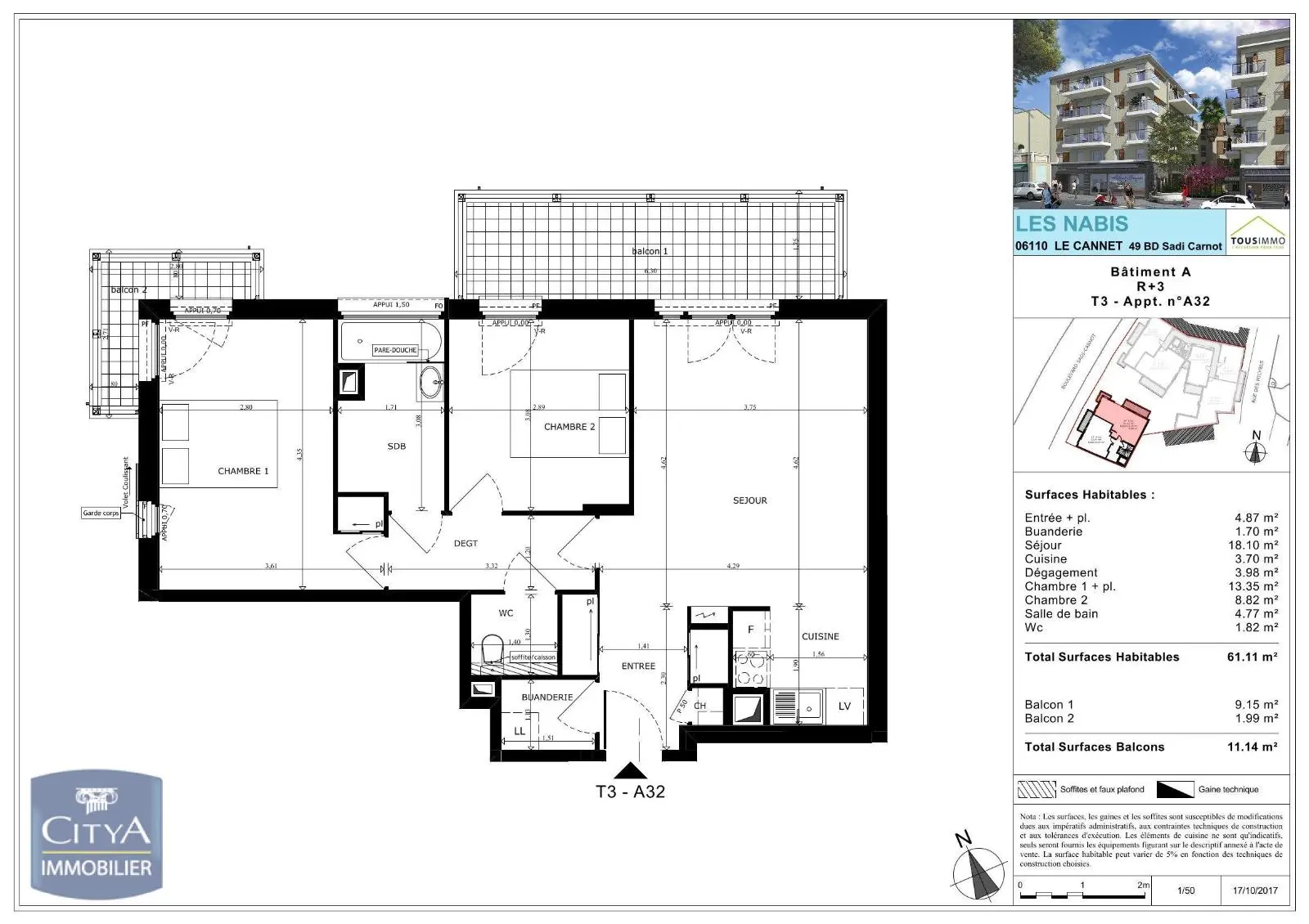 Photo 8 appartement Le Cannet
