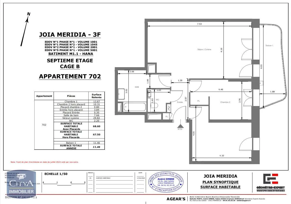Photo 2 Appartement 3 pièces 68.6m²