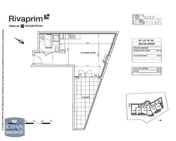 Photo 8 Appartement 1 pièce 35.19m²