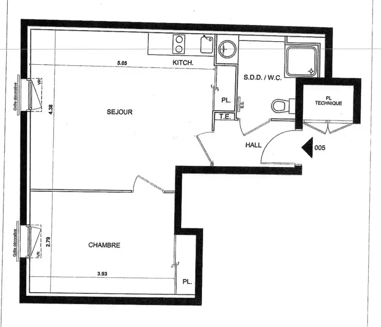 Photo 1 Appartement 2 pièces 41m²