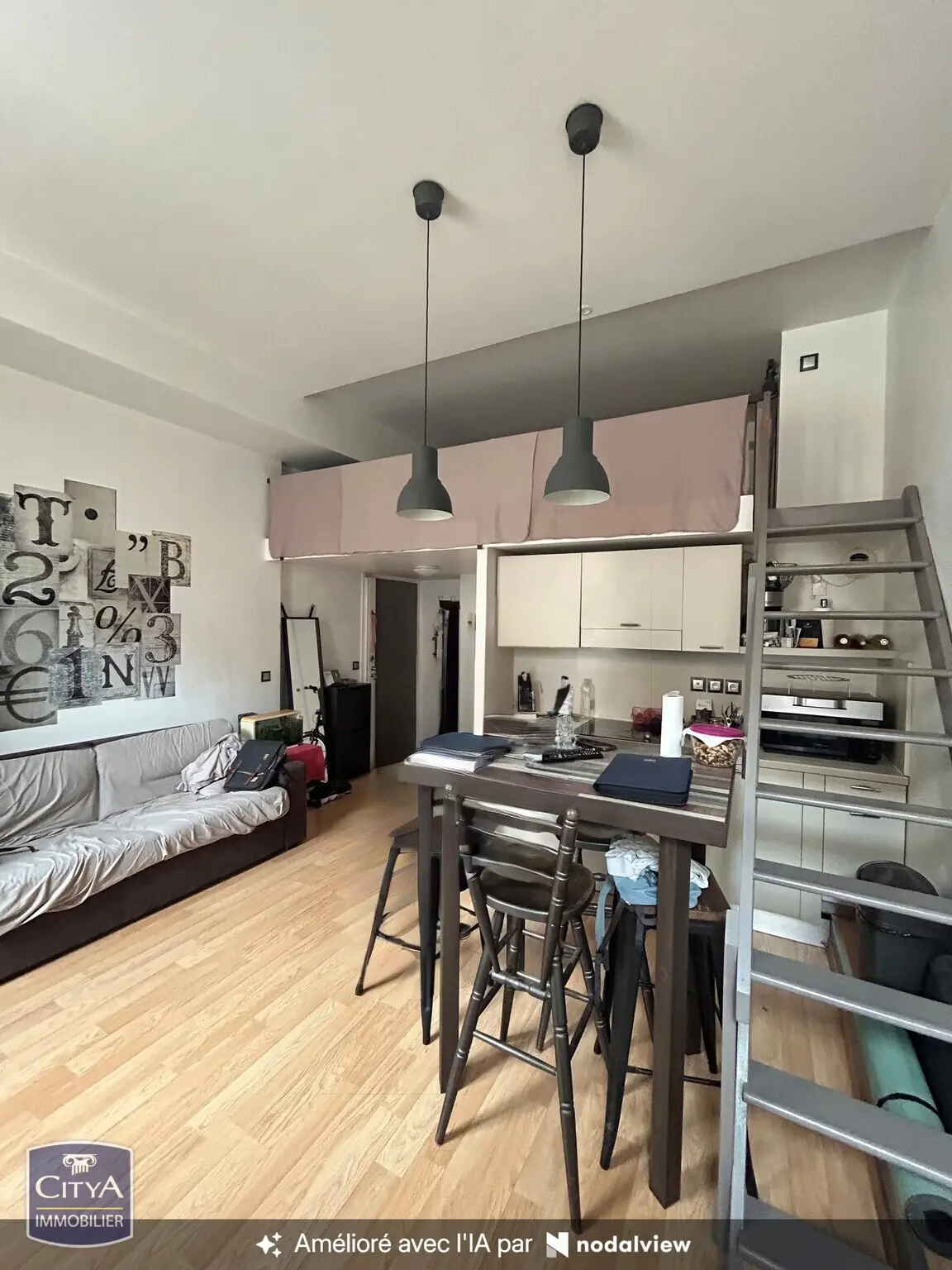 Photo 1 Appartement 1 pièce 21.62m²