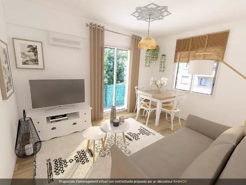 Illustration pour Appartement 3 pièces 75m² Photo Appartement 3 pièces 75m²