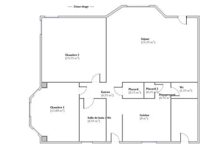 Photo 5 Appartement 6 pièces 132m²