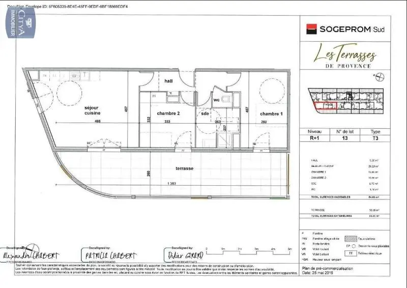Photo 4 Appartement 3 pièces 64.6m²