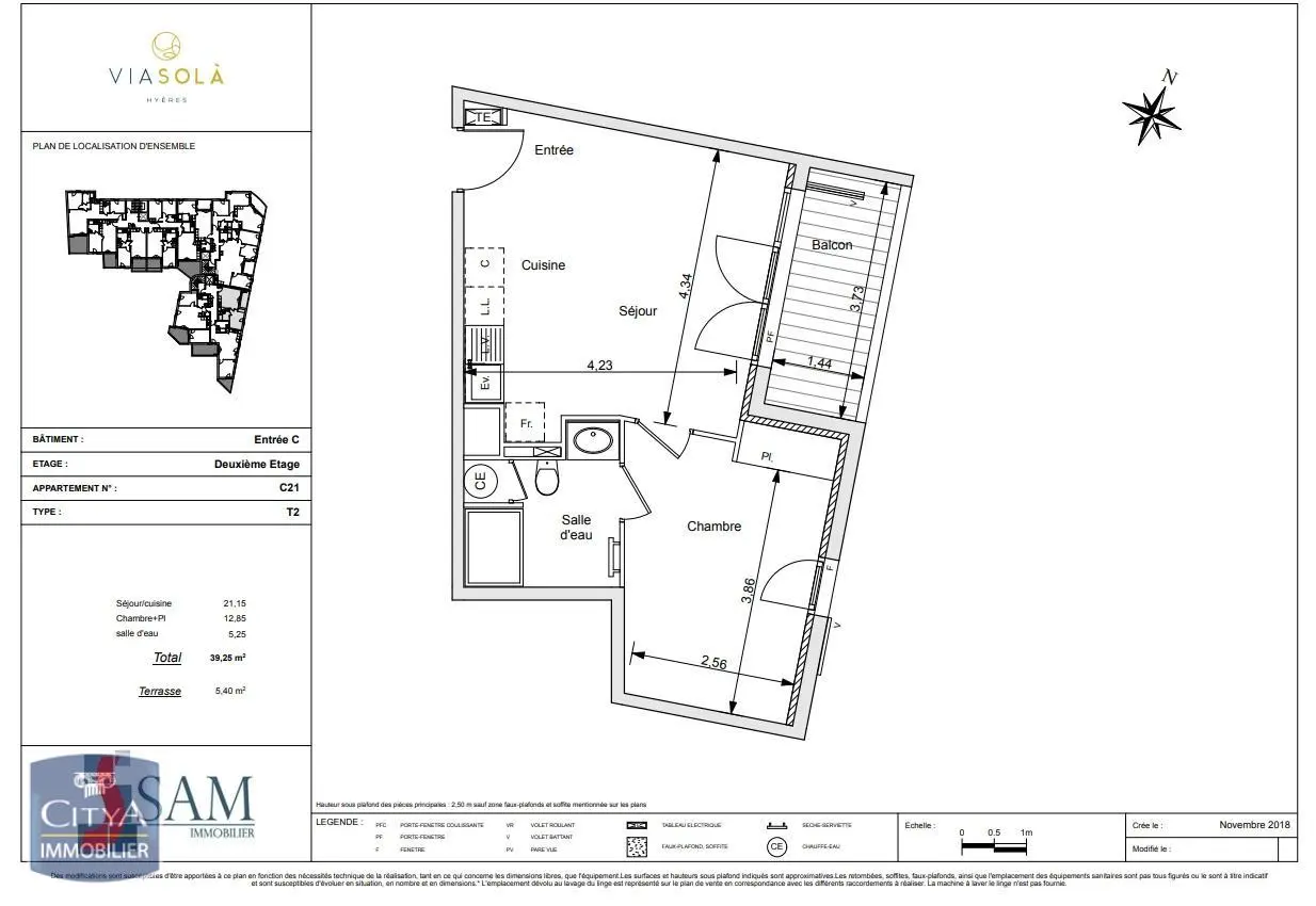 Photo 10 Appartement 2 pièces 39.25m²