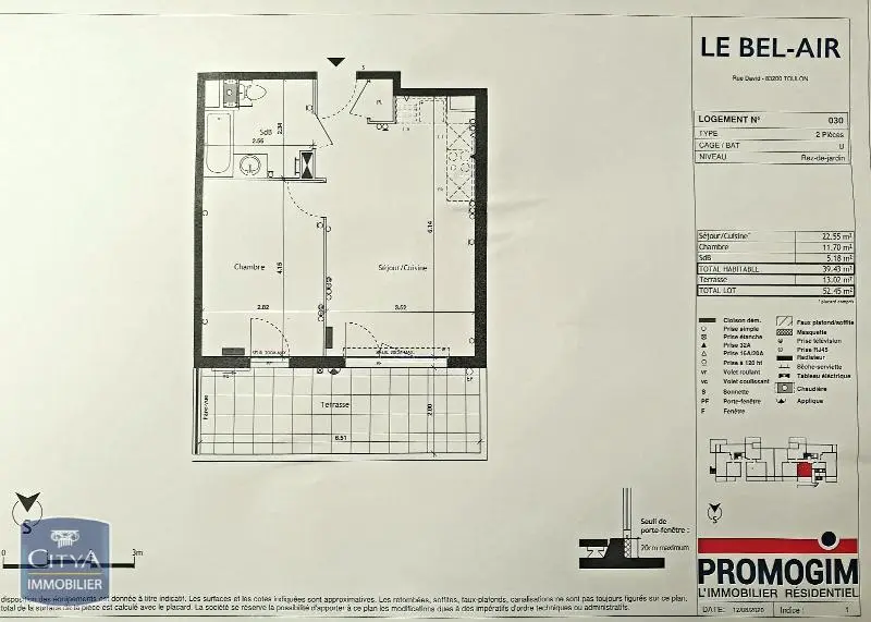 Photo 8 Appartement 2 pièces 39.43m²