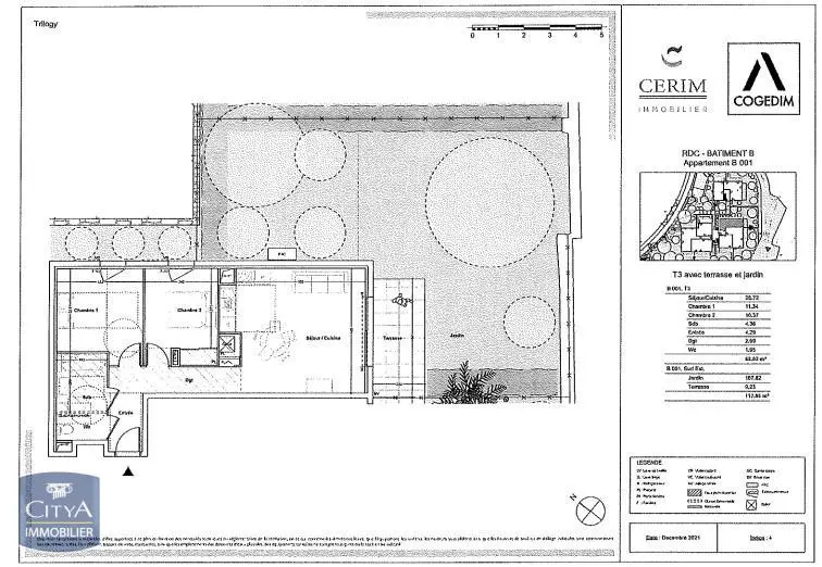 Photo 16 Appartement 3 pièces 62.02m²