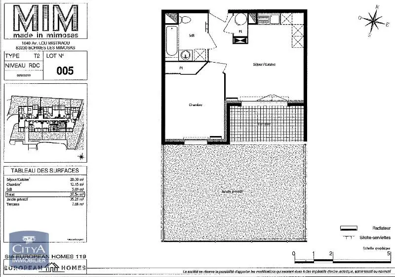 Photo 11 Appartement 2 pièces 37.54m²