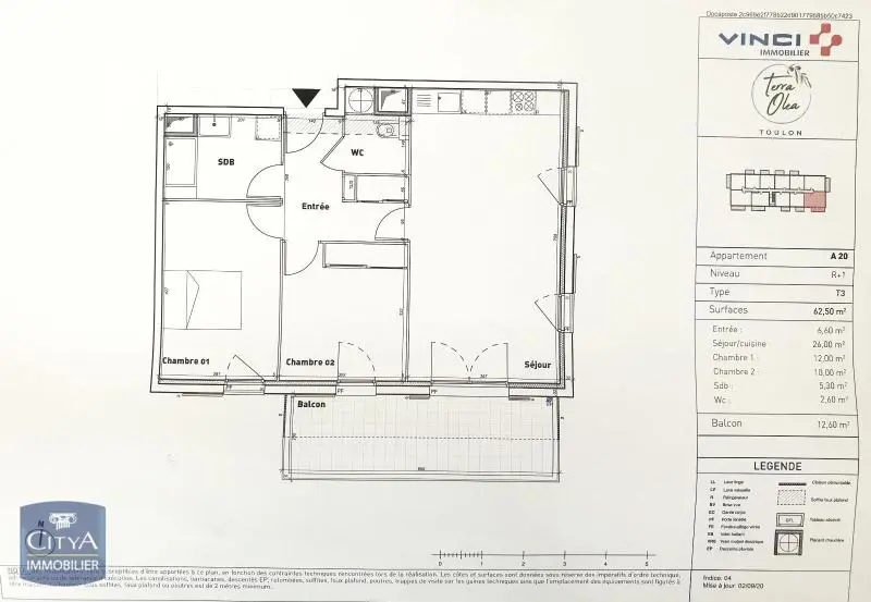 Photo 9 Appartement 3 pièces 62.5m²