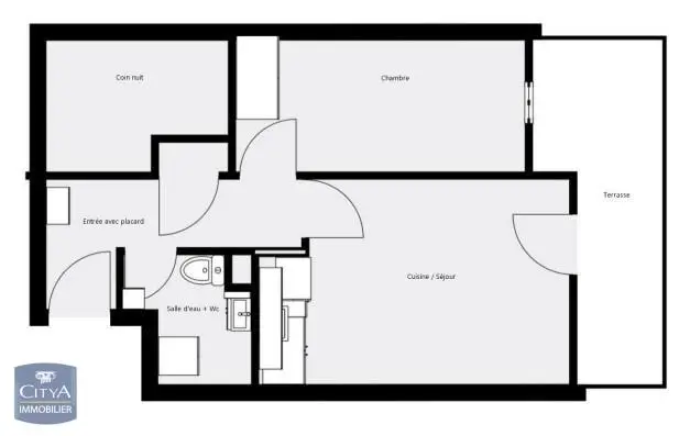 Photo 12 Appartement 3 pièces 34.49m²