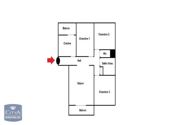 Photo 7 Appartement 4 pièces 68.46m²