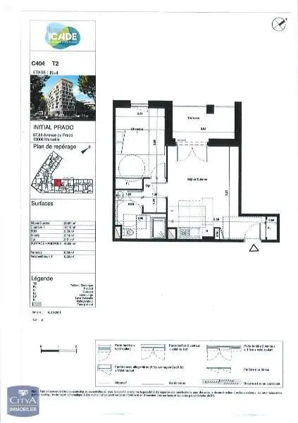 Photo 2 Appartement 2 pièces 43.66m²