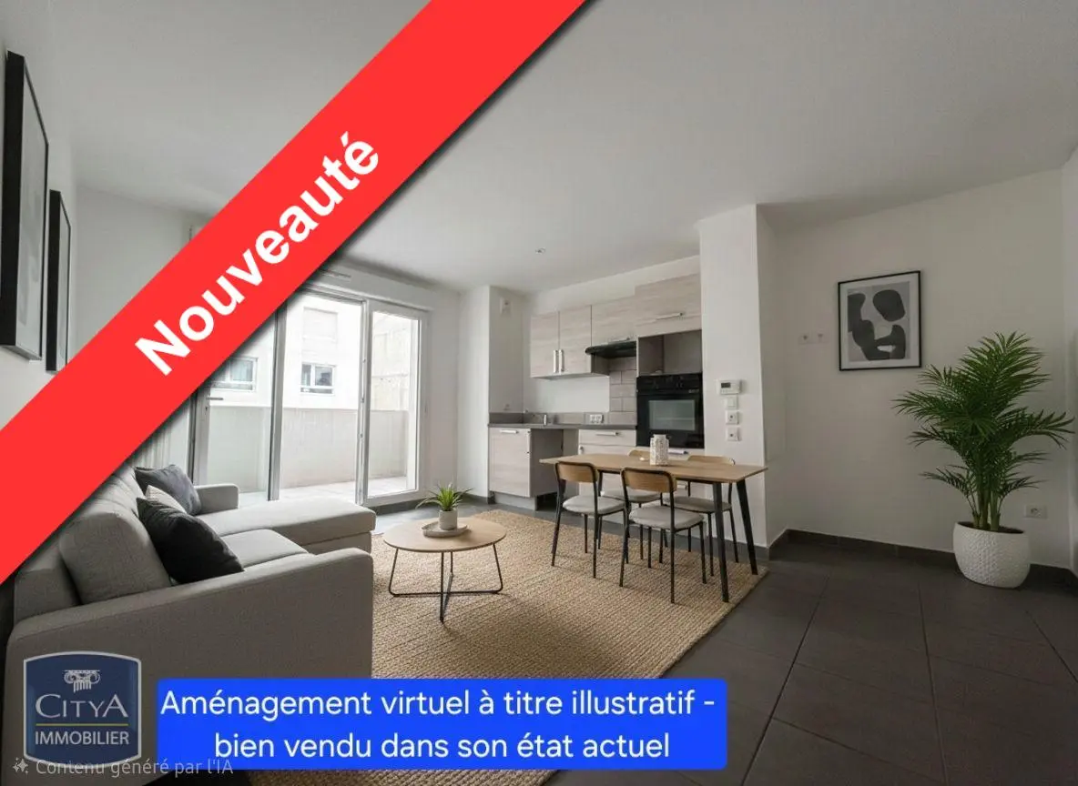 Photo 1 Appartement 2 pièces 42.83m²