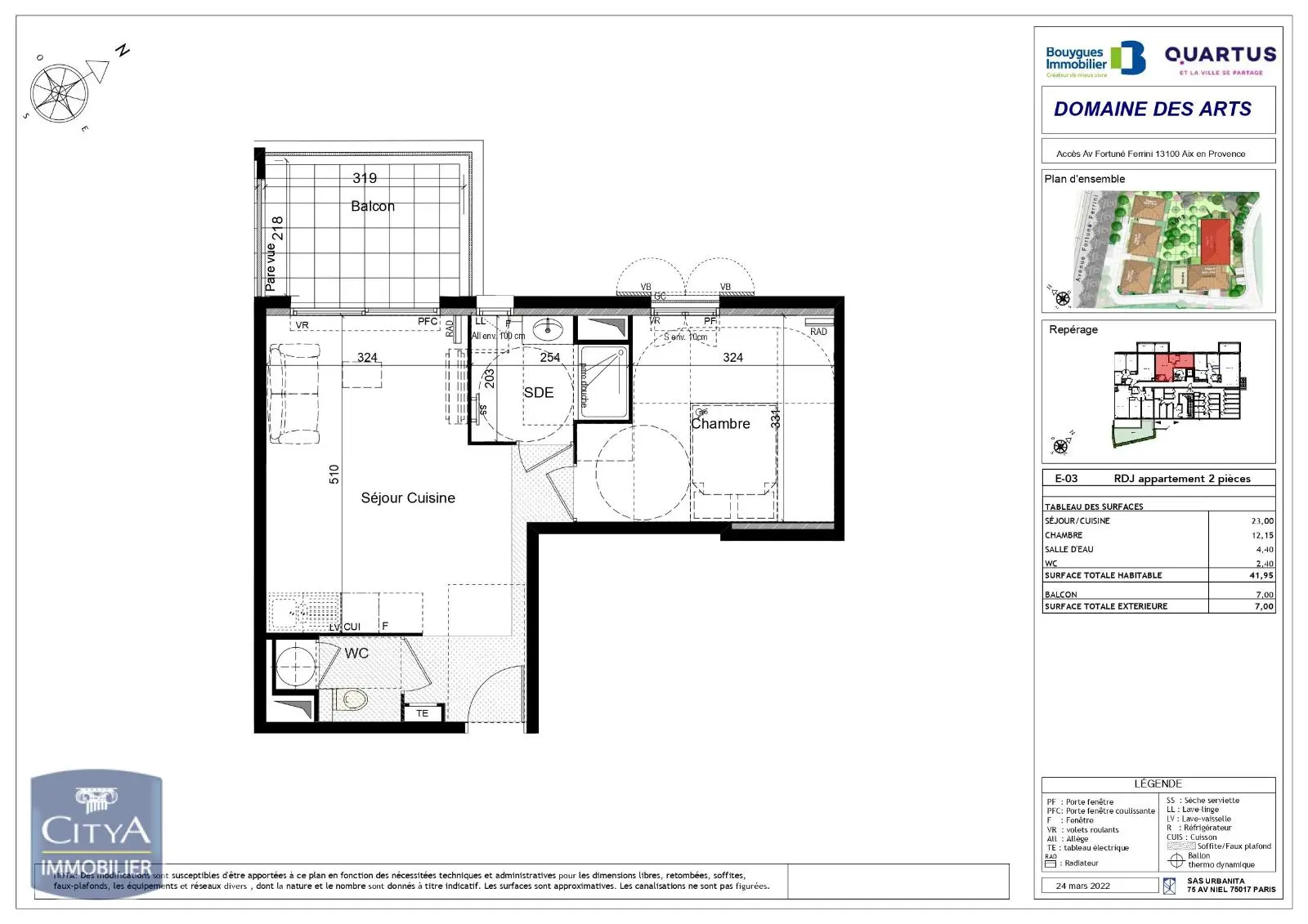 Photo 12 Appartement 2 pièces 41.95m²